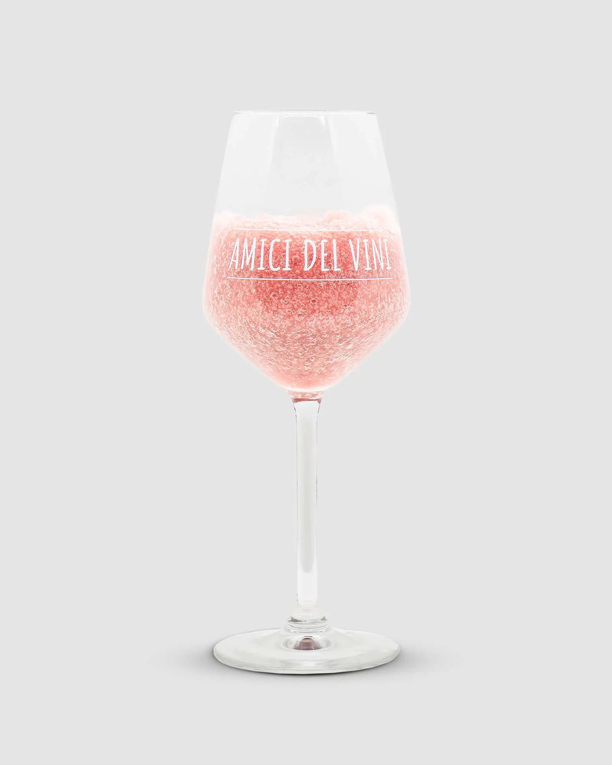 Frosato im Amici del Vini Glas gefroren 