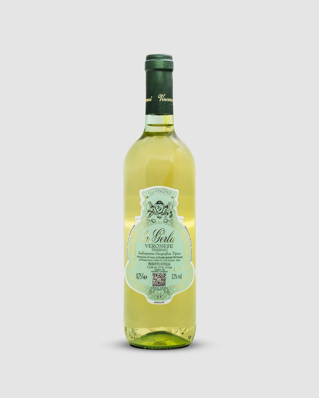 Vincenzi - Goldener Weißwein mit spritziger Frische und feinem Fruchtspiel – perfekt zu Fisch, Pasta und mild gewürztem Fleisch