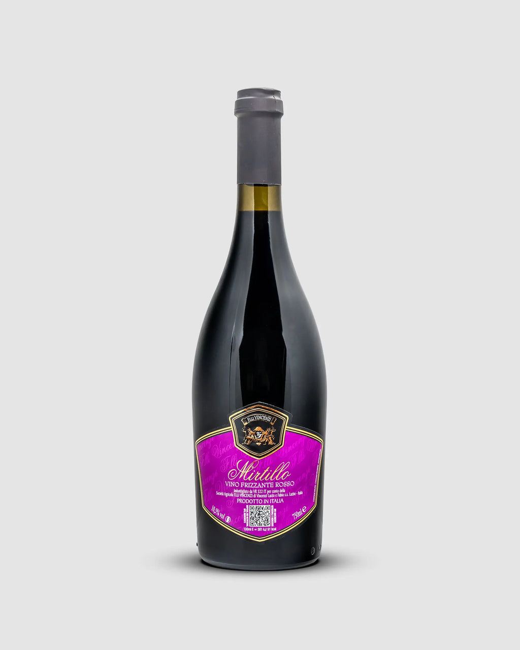 Vincenzi - Lieblicher roter Perlwein mit fruchtig-blumigem Aroma – idealer Aperitif zu feiner Wurst und mildem Käse