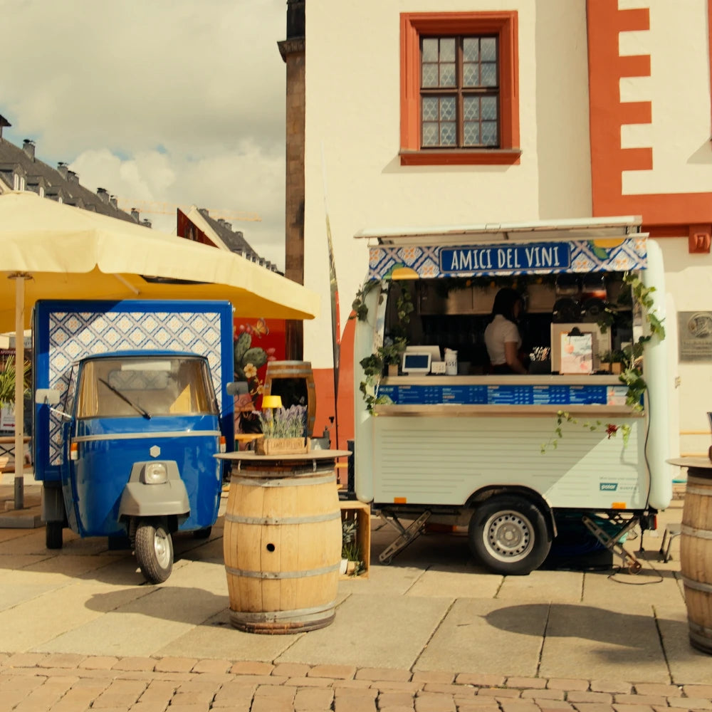 Unser Weinanhänger auf dem Chemnitzer Weinfest 2026 