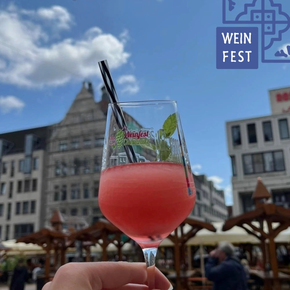 Frosato auf dem Weinfest 