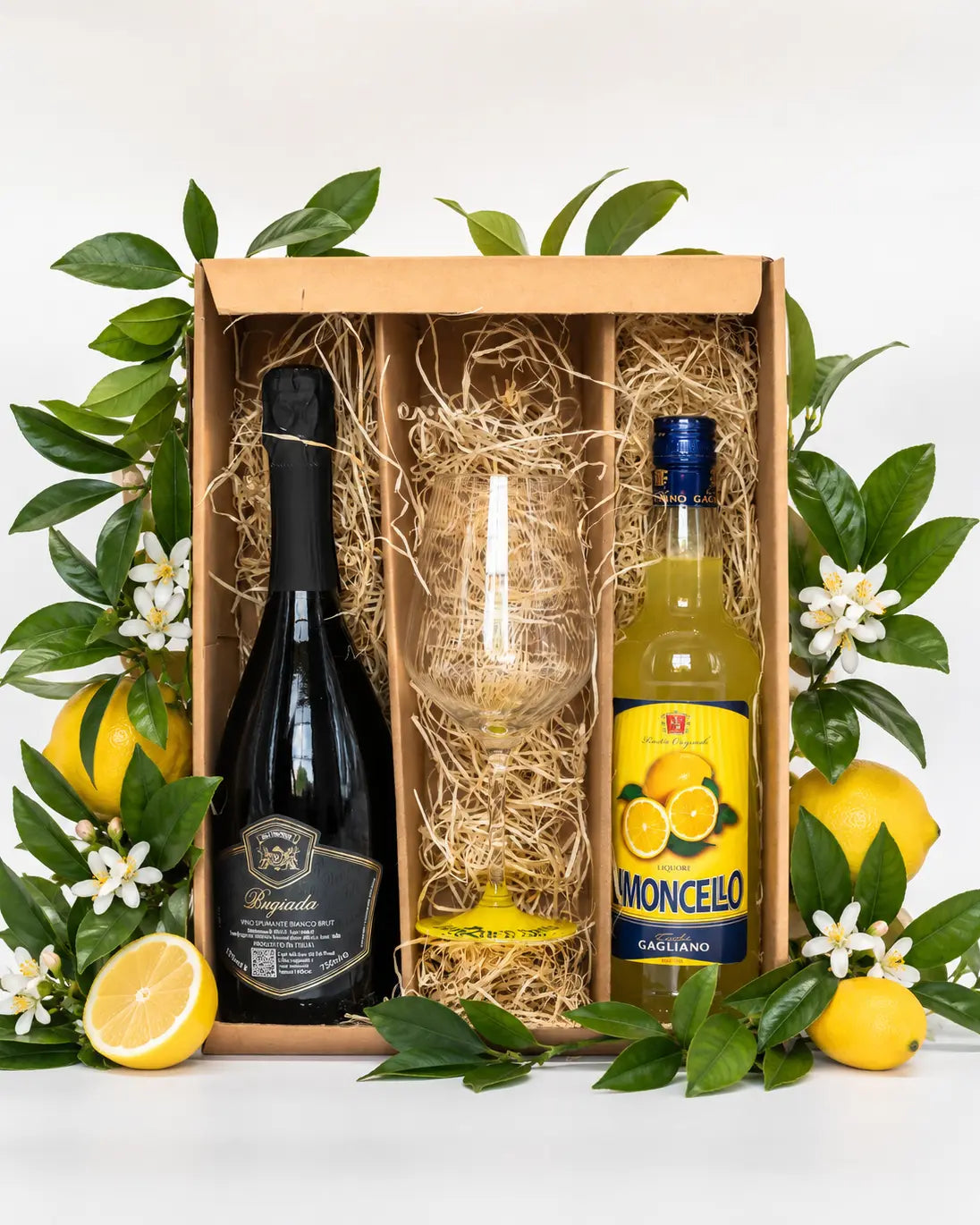 Limoncello Spritz Paket Deko offen