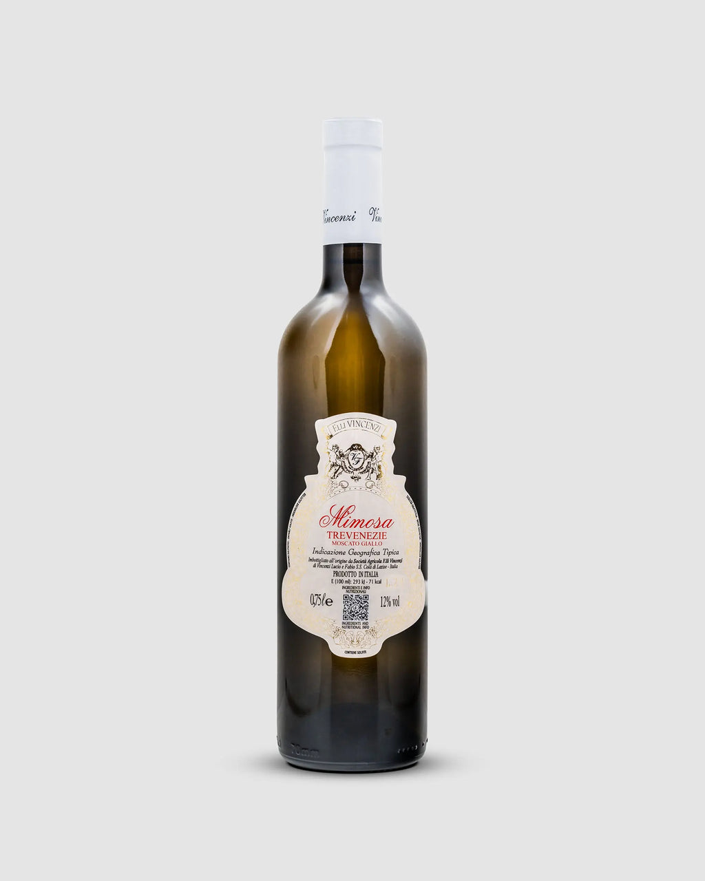 Vincenzi - Eleganter Weißwein in strohgoldener Farbe – aromatisch und perfekt zu Fischvorspeisen und leichten Nudelgerichten
