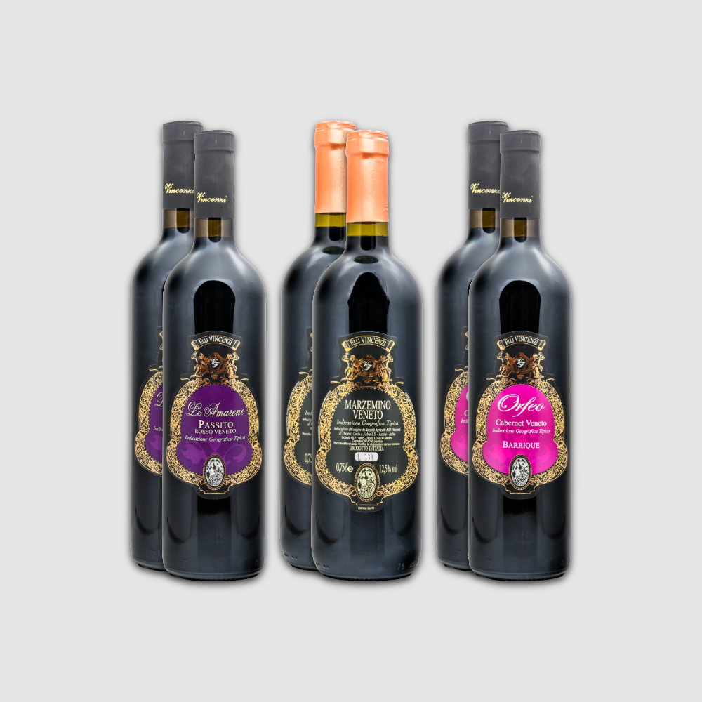 Vincenzi Probierpaket Rotwein 