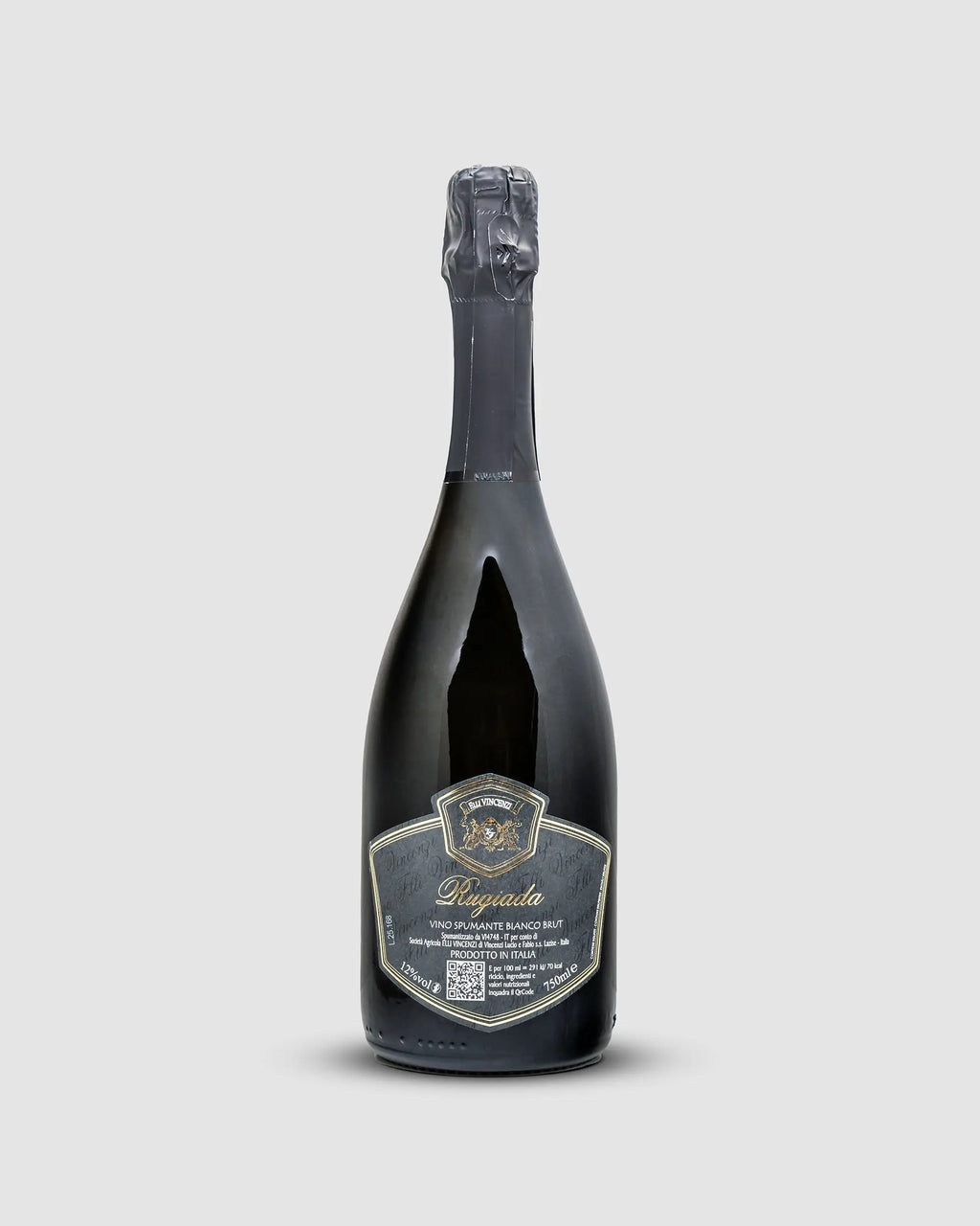 Vincenzi - Rugiada Spumante Brut – italienischer Schaumwein mit feiner Perlage und fruchtigem, trockenem Geschmack