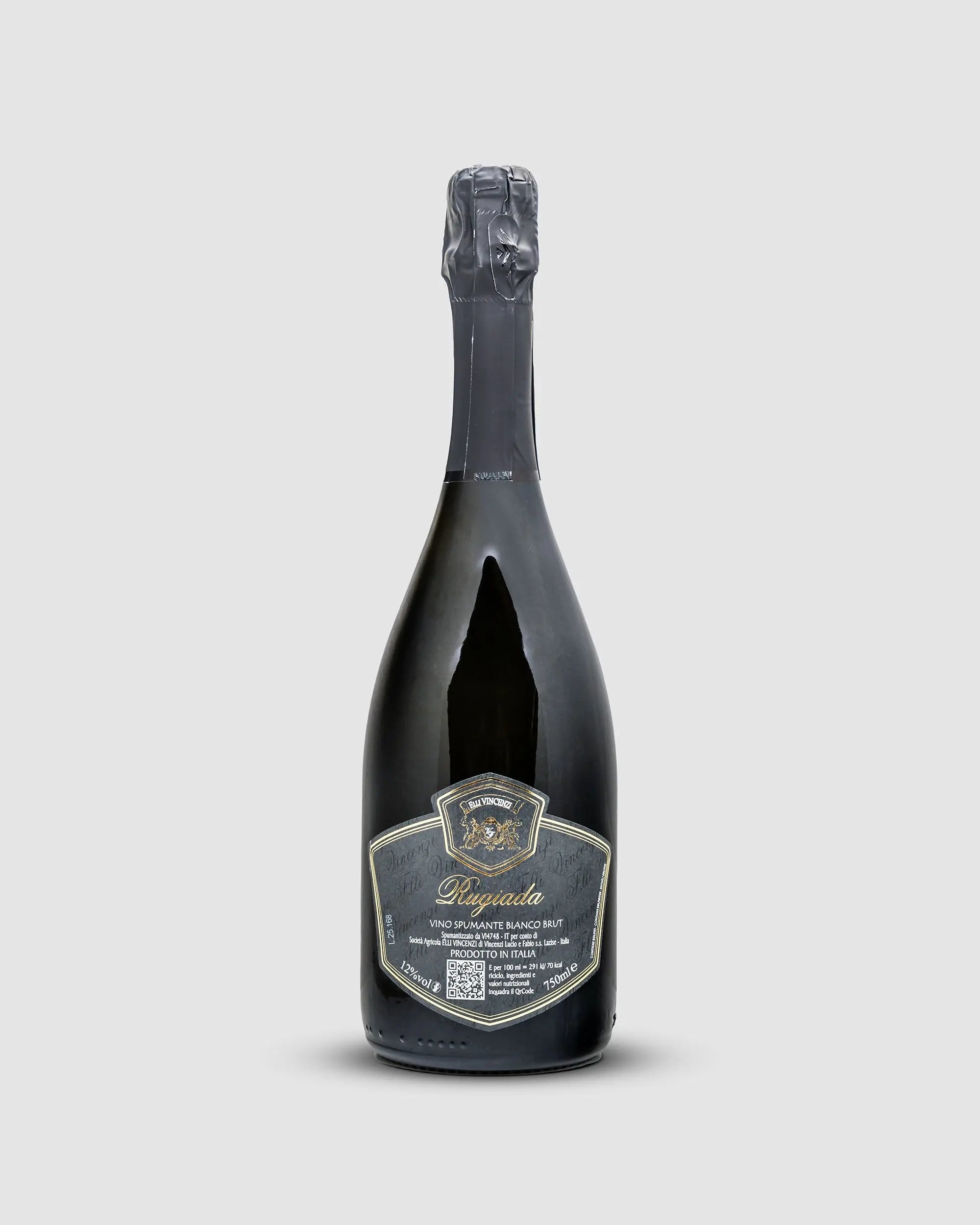 Vincenzi - Rugiada Spumante Brut – italienischer Schaumwein mit feiner Perlage und fruchtigem, trockenem Geschmack