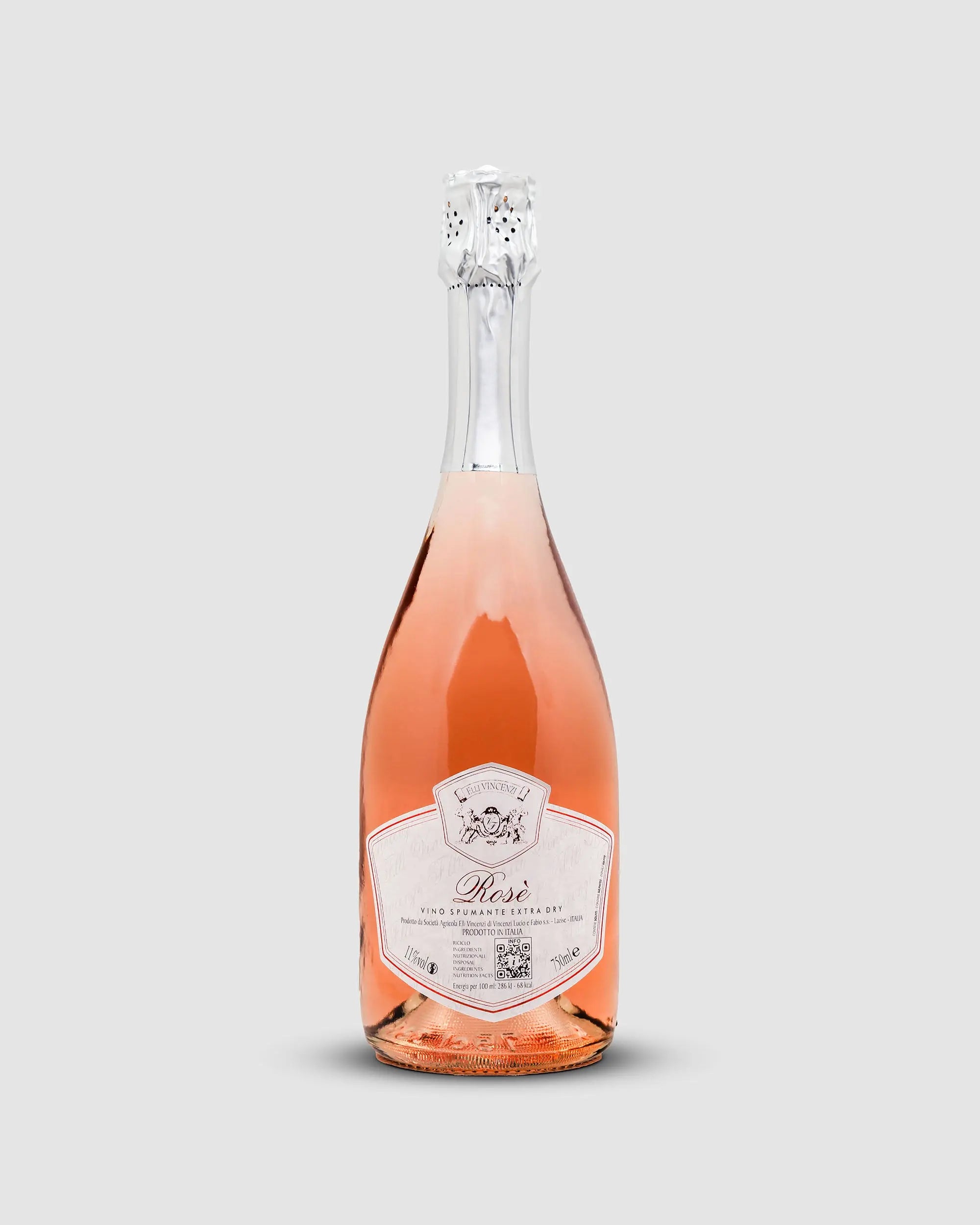 Vincenzi - Fruchtiger Spumante mit Brombeernoten – prickelnder Sommerwein für Geflügel und Grillgerichte