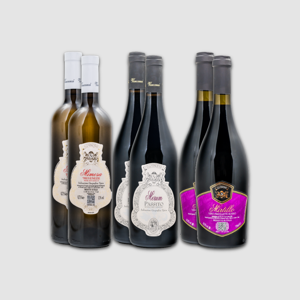 Vincenzi Wein Probierpaket Lieblich 